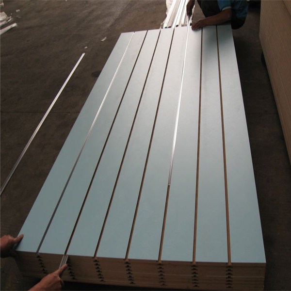 Grooved slotted mdf